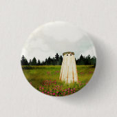 Red Clover Ghost Button (Vorderseite)