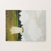 Red Clover Ghost Puzzle (Horizontal)