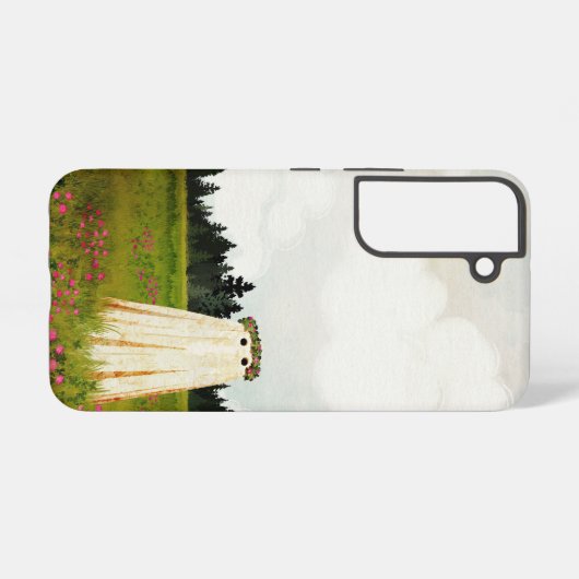 Red Clover Ghost Samsung Galaxy Hülle (Rückseite (Horizontal))