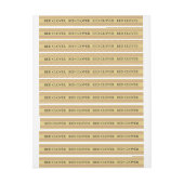 Red Clover Honey Tamper Proof Lid Labels (Bogen)