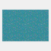 Red Clover Punkt Gift Wrap Geschenkpapier Set (Vorderseite 3)