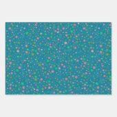 Red Clover Punkt Gift Wrap Geschenkpapier Set (Vorderseite 2)