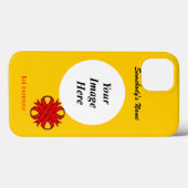 Red Clover Ribbon Template von Kenneth Yoncich Case-Mate iPhone Hülle (Rückseite (Horizontal))