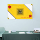 Red Clover Ribbon von Kenneth Yoncich Banner (Messeveranstaltung)