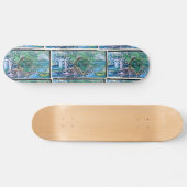 RED CLOWN SKATEBOARD (Horizontal)