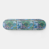 RED CLOWN SKATEBOARD (Horizontal)