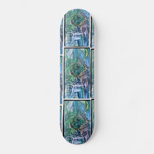 RED CLOWN SKATEBOARD (Vorderseite)