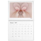 Red Collection Abstrakte Fraktale 2026 Kalender (Feb 2017)