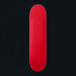 Red Color Skateboard<br><div class="desc">Schlichtes Red Color Skateboard. Skate-Deck mit roter Farbe</div>