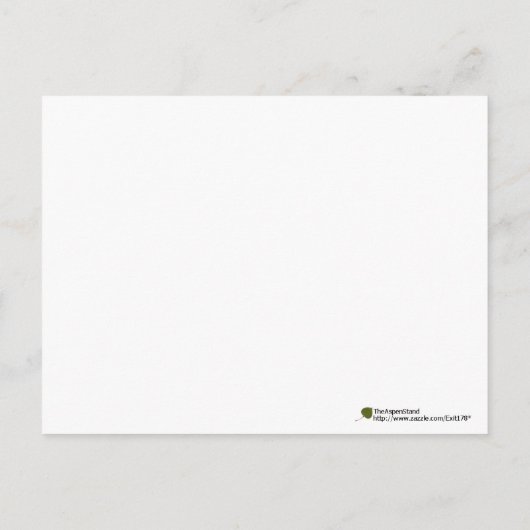 Red Color Splash Gerber Daisy Fotografie Postkarte (Rückseite)