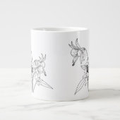 Red Columbine - Aquilegia canadensis - Native Jumbo-Tasse (Vorderseite)