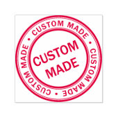 Red Company für das benutzerdefinierte Unternehmen Permastempel (Design)