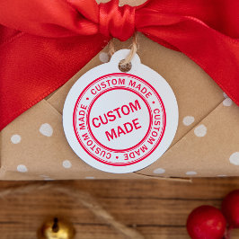 Red Company für das benutzerdefinierte Unternehmen Permastempel