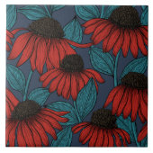 Red Conefwers Fliese (Vorderseite)