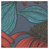 Red Conefwers Stoff (Nahaufnahme)