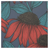 Red Conefwers Stoff (Muster)