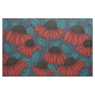 Red Conefwers Stoff
