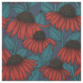 Red Conefwers Stoff (Muster)