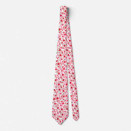 Red Confetti Hörmuster Krawatte