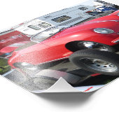 Red Convertible Fotodruck (Ecke)