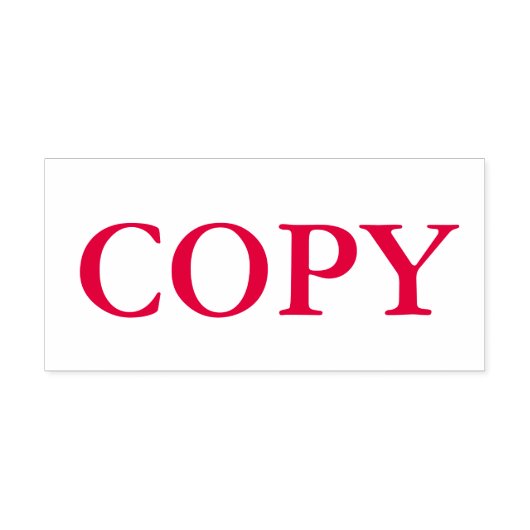 Red Copy Permastempel (Design)