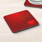Red Cork Untersetzer (Linke Seite)