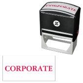 Red Corporate Permastempel (Beispiel)