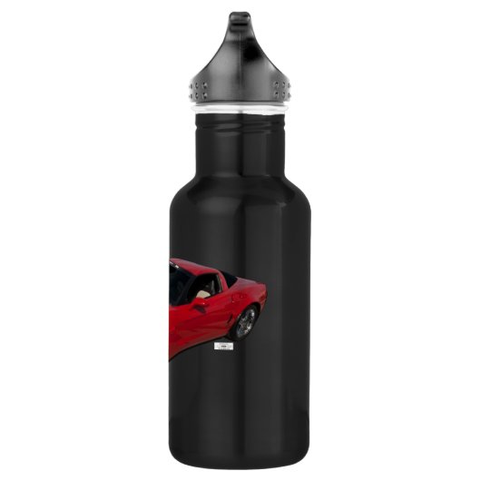 Red Corvette Edelstahlflasche (Rechts)