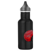 Red Corvette Edelstahlflasche (Links)