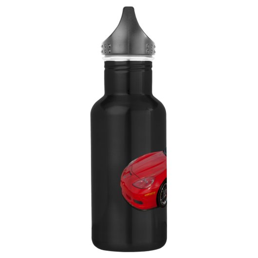 Red Corvette Edelstahlflasche (Links)