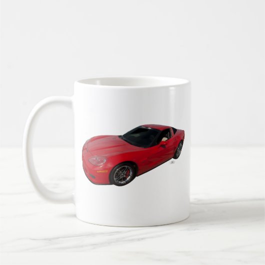 Red Corvette Kaffeetasse (Links)