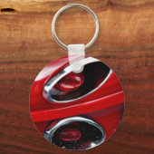 Red Corvette Stingray Schlüsselanhänger (Vorderseite)
