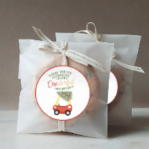 Red cosy coupe car zu einer derful Time of Year