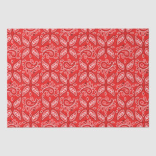 Red Country Paisley-Musterpapier Seidenpapier
