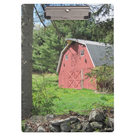 Red Country Stall Clipboard Klemmbrett (Vorderseite)