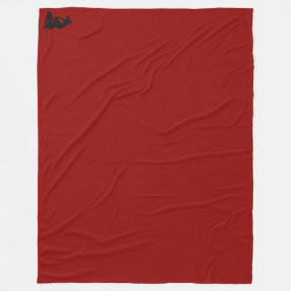 Red Couple's Night Blanket Fleecedecke