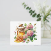 Red Cover Honey Postcard Postkarte (Stehend Vorderseite)