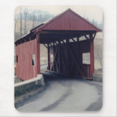 Red Covered Bridge Mousepad (Vorne)