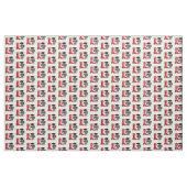 Red Cowboy Boot Abschluss Stoff (Fat Quarter (45,7 x 55,9 cm))