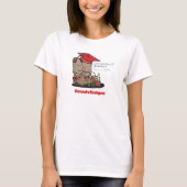 Red Cowboy Boot Graduation Cap & Blume T - Shirt (Vorderseite)