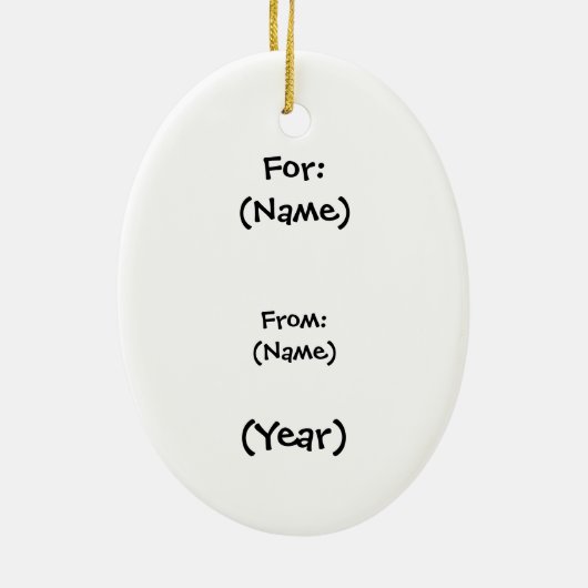 Red Cowboy Boots Ornament (Hinten)