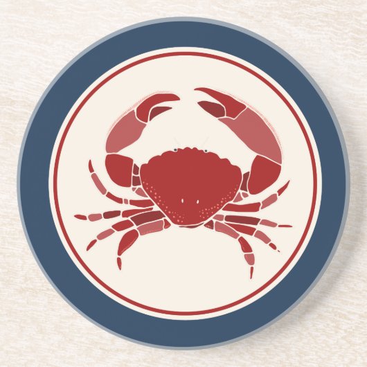 Red Crab Getränkeuntersetzer (Vorne)