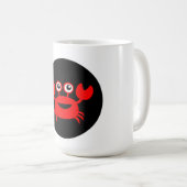 Red Crab Kaffeetasse (VorderseiteRechts)