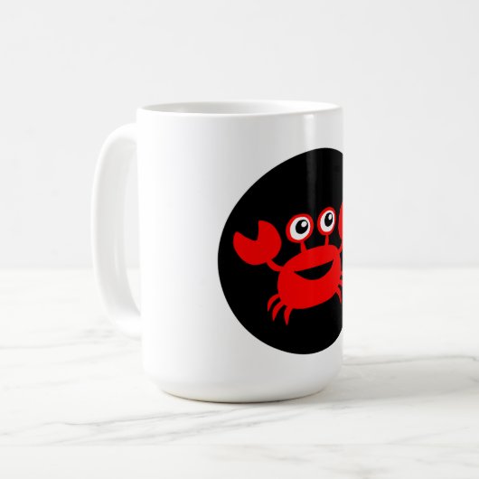Red Crab Kaffeetasse (Vorderseite Links)