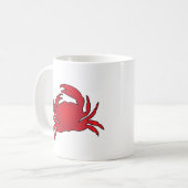 Red Crab Kaffeetasse (Vorderseite Links)
