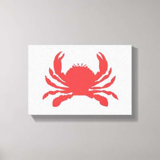 Red Crab Leinwanddruck (Vorderseite)