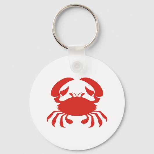 Red Crab Logo Schlüsselanhänger (Vorderseite)