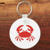 Red Crab Logo Schlüsselanhänger (Vorderseite)