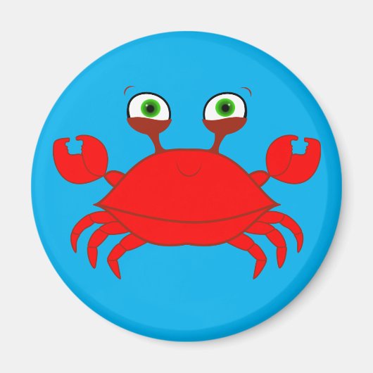 Red Crab Magnet (Vorne)