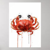 Red Crab Poster (Vorne)